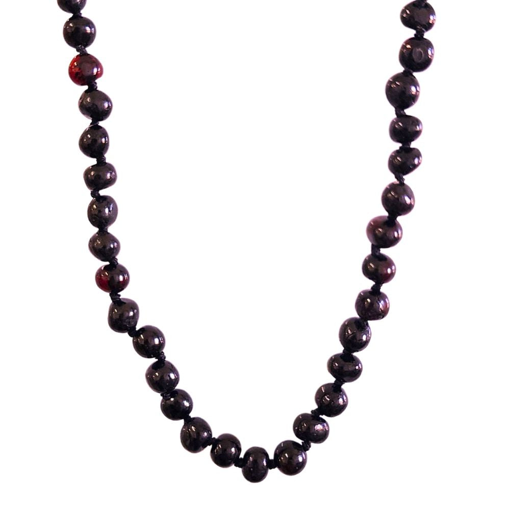 Baltic Amber Teething Necklace (Cherry)