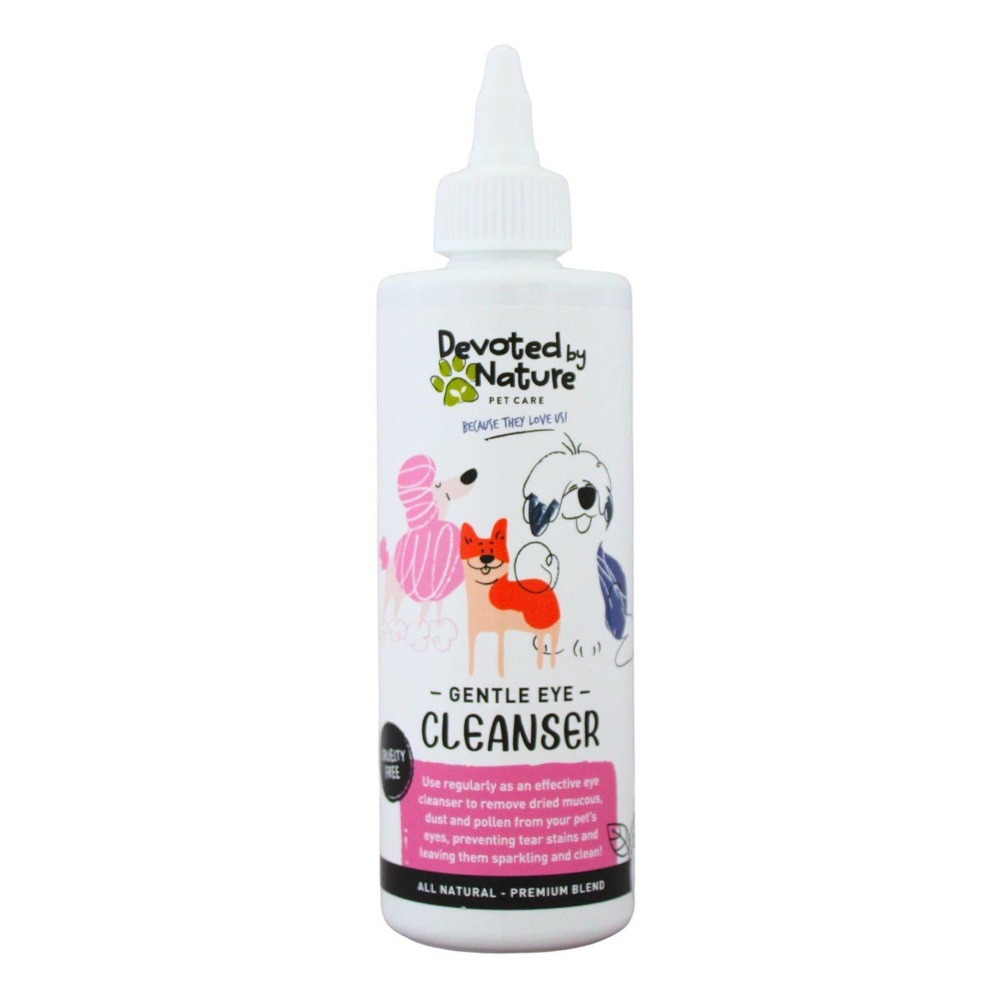 Gentle Eye Cleanser For Pets | Devoted By Nature (BUY 5, GET 1 FREE)