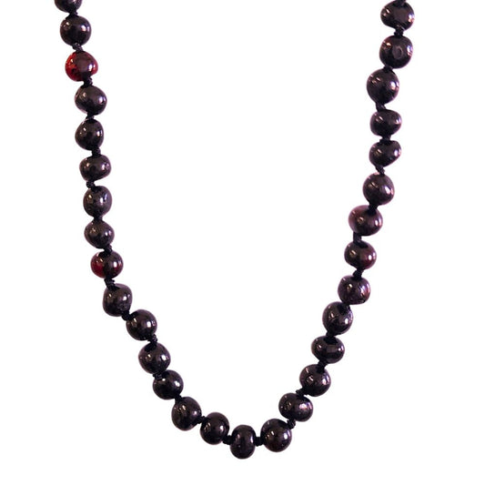 Baltic Amber Teething Necklace (Cherry)