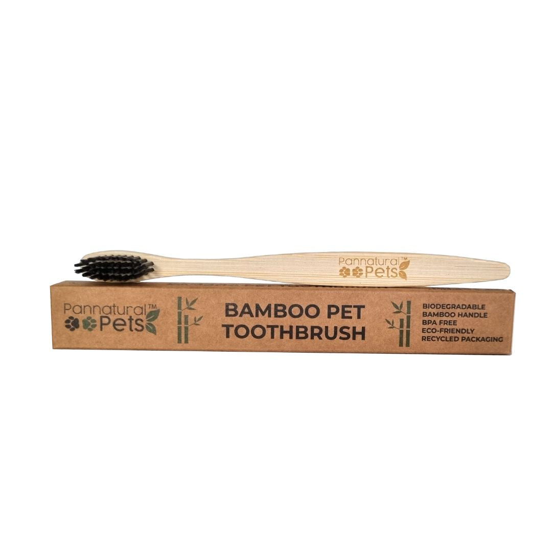 Bamboo Pet Toothbrush | Pannatural Pets