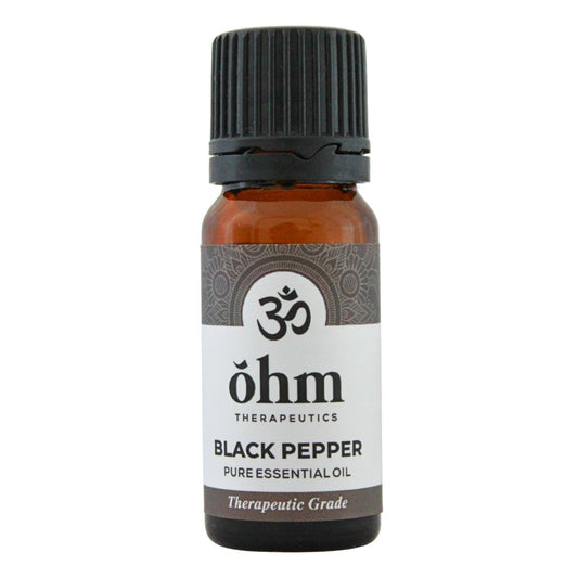 Black Pepper Essential Oil: Ohm Therapeutics (SAVE 40%)