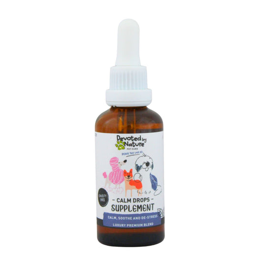 Calm Drops for Pets (50ml) | Devoted By Nature