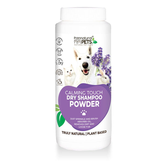 Calming Touch Dry Shampoo Powder | Pannatural Pets