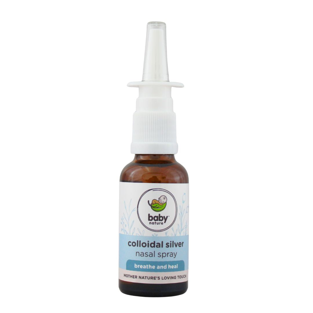 Colloidal Silver Nasal Spray (30ml) | BabyNature