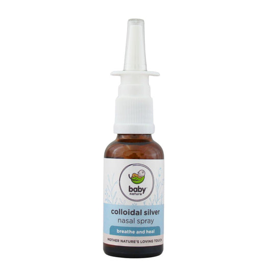 Colloidal Silver Nasal Spray (30ml) | BabyNature