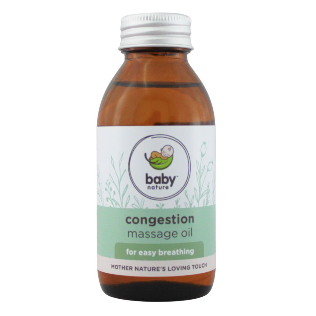 Congestion Baby Massage Oil (100ml) | BabyNature