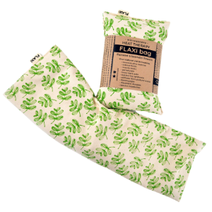 Flaxseed & Lavender Heat Therapy Bag (Green Foliage) | FLAXi