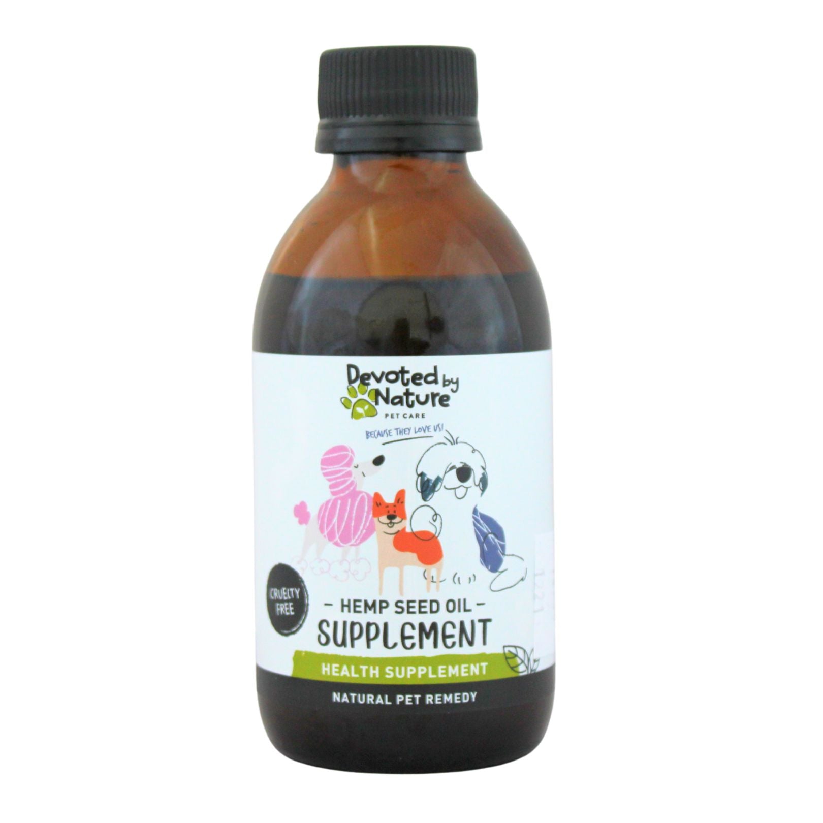 Hemp Seed Oil for Pets (200ml) | Devoted By Nature