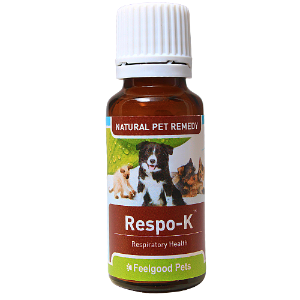 Respo-K: Natural remedy for respiratory relief in dogs and cats