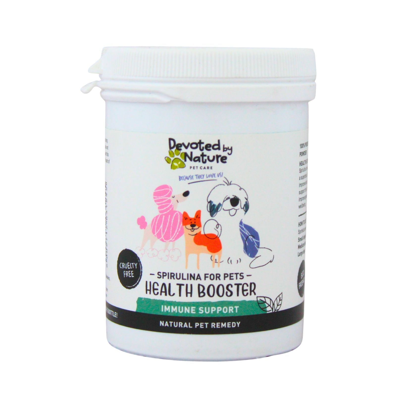 Spirulina Health Booster for Pets | Devoted By Nature