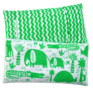 Flaxseed & Lavender Heat Therapy Bag (Jungle Mint) | FLAXiToddler