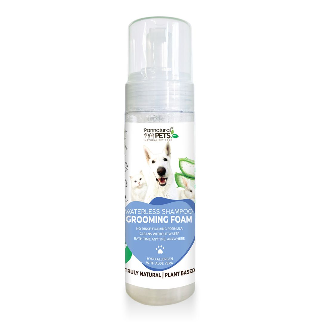 Waterless Shampoo Grooming Foam | Pannatural Pets