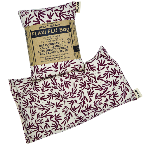 Flaxseed Flu Bag (Plum) | FLAXi