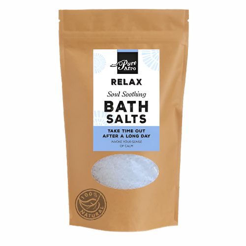 Relax Bath Salts (500g) | Pure Afro